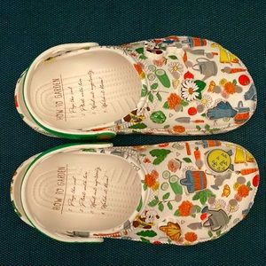 Disney Parks Epcot Flower Garden Crocs
